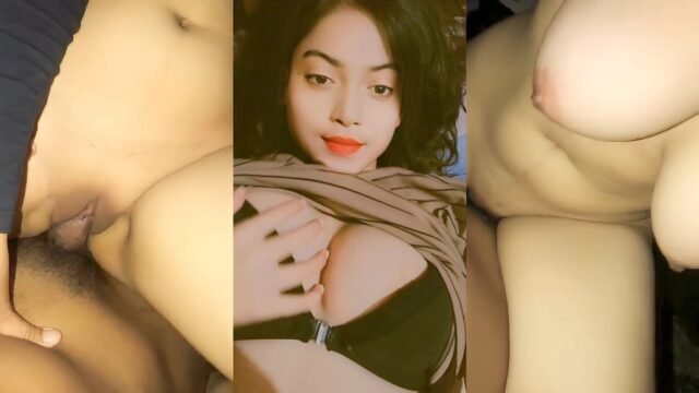 Viral MMS of Busty Desi Slut Getting Her Tight Pussy Pounded Hard