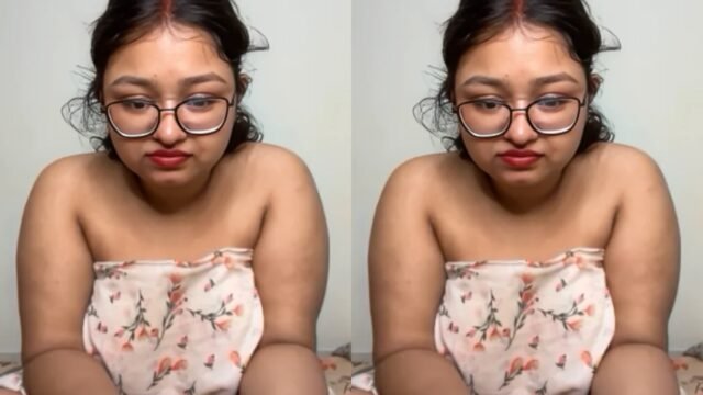 Desi Bhabhi with Huge Tits Fingering and Licking Her Wet Pussy
