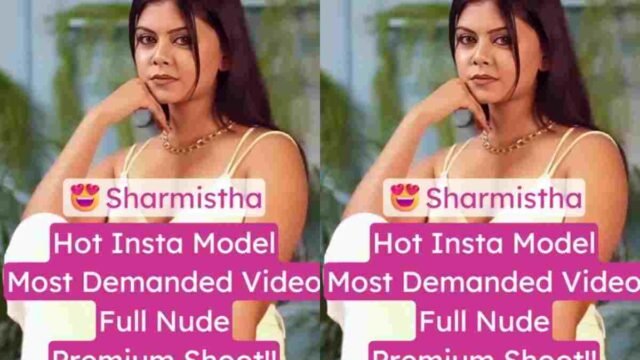 Sarmistha Barik Fully Nude Teasing Her Wet Pussy and Boobs