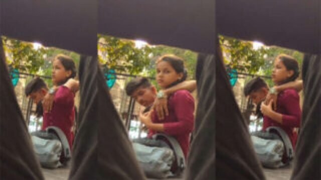 Desi Young School Girl and Boy Fucking in Public Park Viral Outdoor Sex MMS
