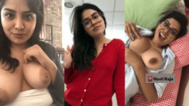 Trending Famous Viral Big Boobs Girl Unseen Nude & Butt Plug Video