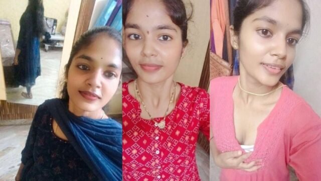 Telugu Slim Cute Virgin Girl Showing Nude Boobs and Tight Pussy Real sex MMS
