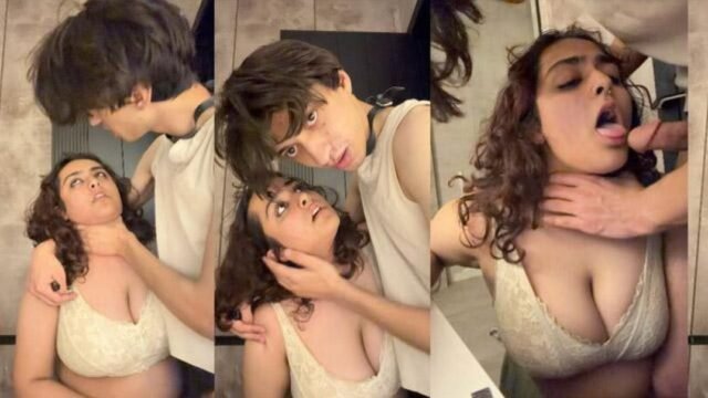 Young Desi Couple Hard Domination Rough Mouth Fuck XXX MMS video