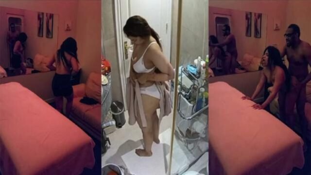 Desi Viral Hidden Cam MMS in massage Parlour therapist girl sex with Customer